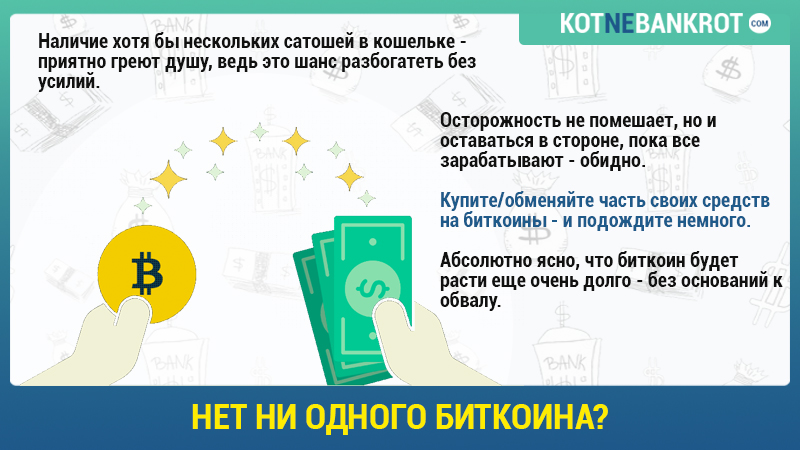 Заработок денег на биткоине